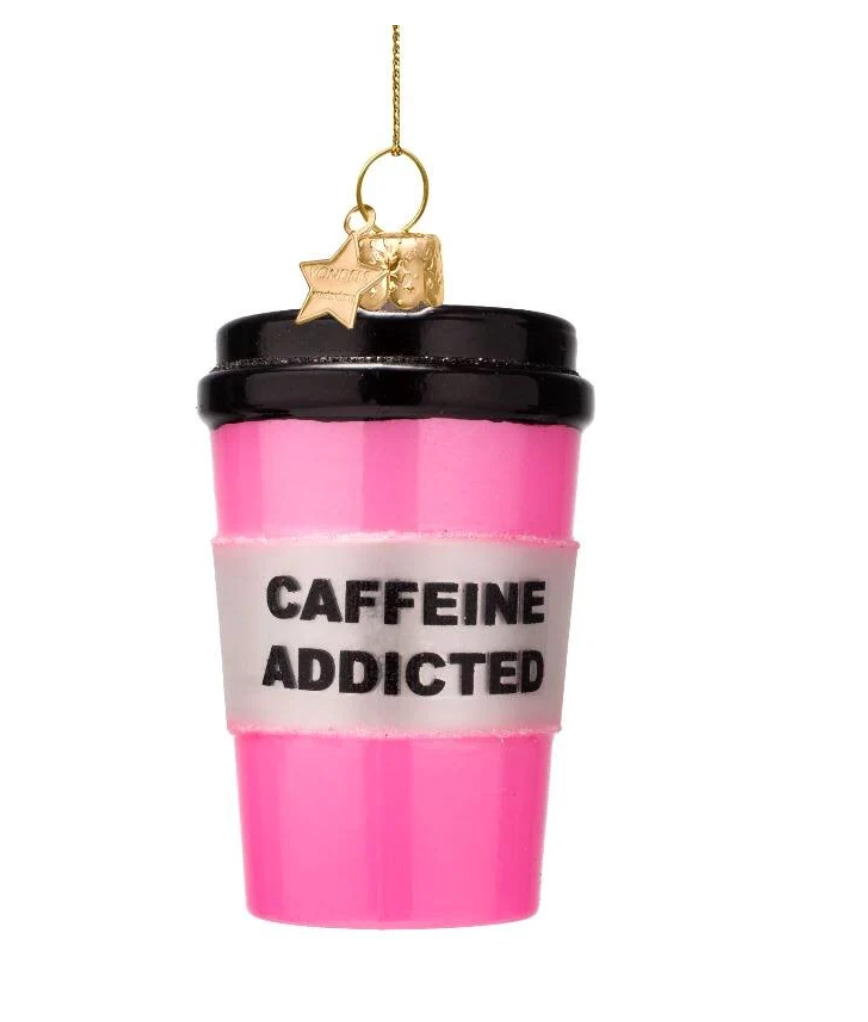 Caffeine Addicted Ornament