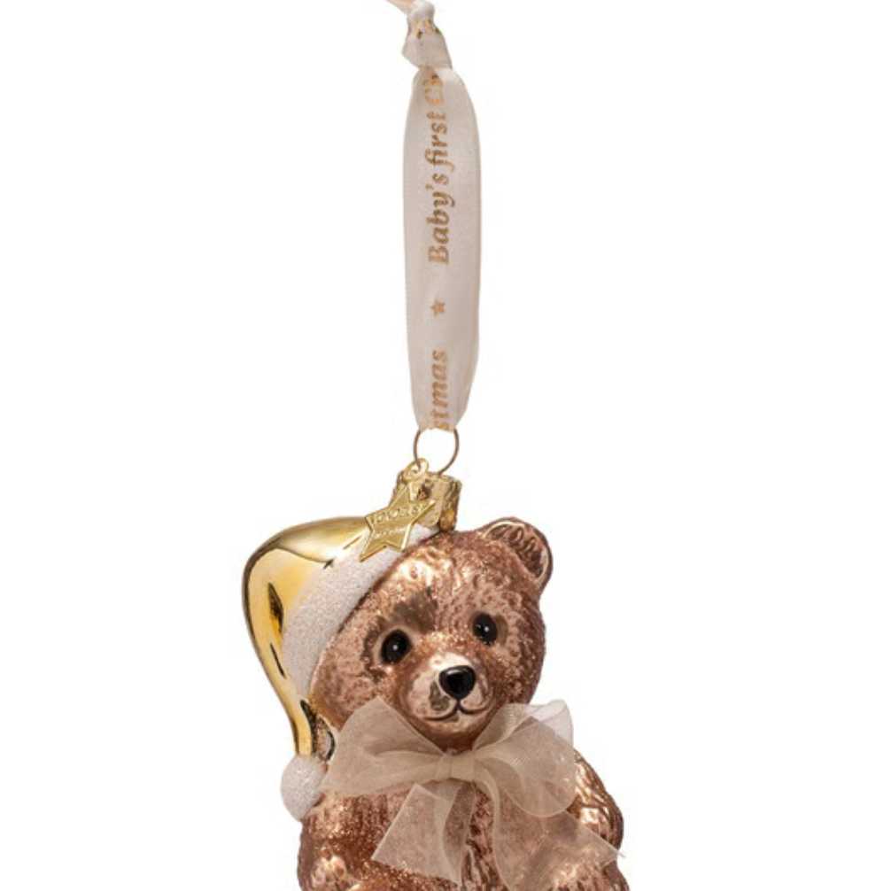 First Christmas Bear Ornament