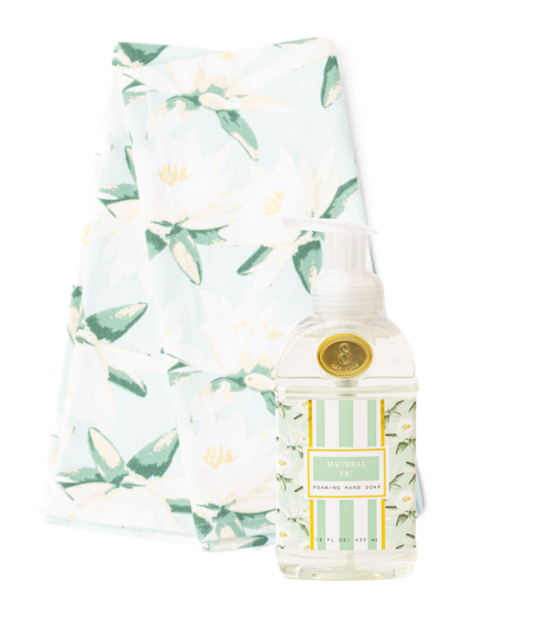 Magnolia Set: Hand Towel + Foamer