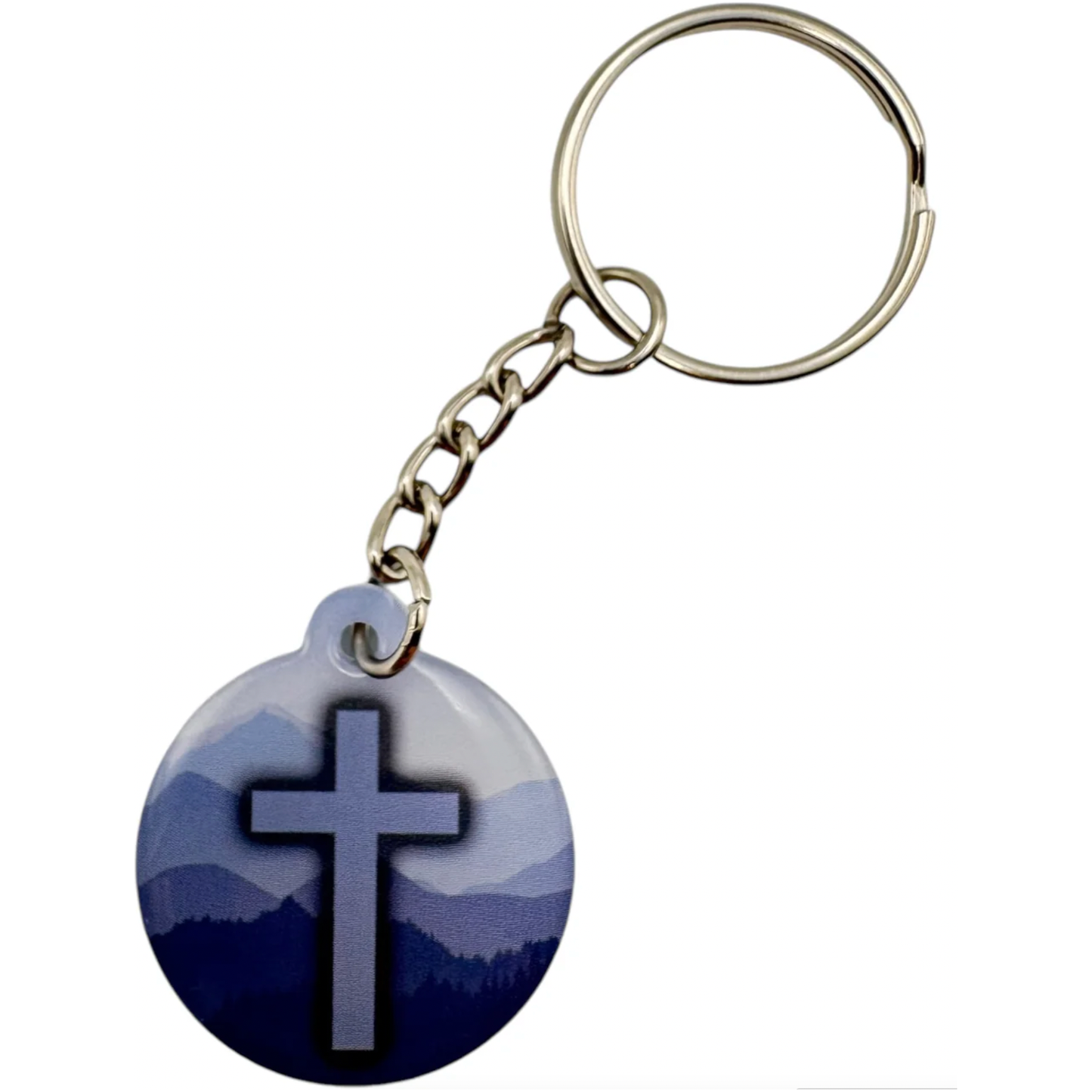 Tap to Pray Tag Keychain