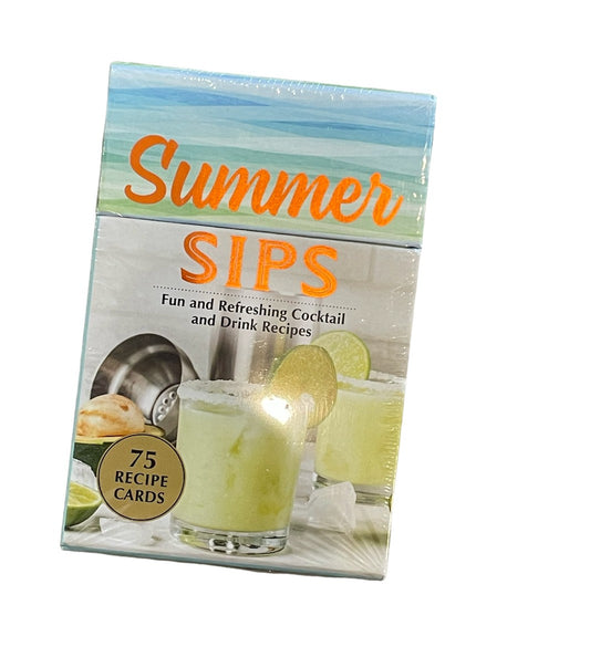 Summer Sips - Recipe Cards