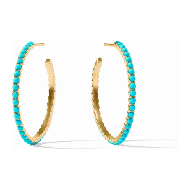 Juliet Hoop - Turquoise - Med