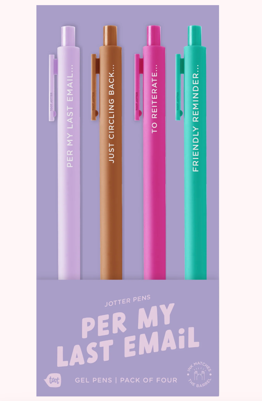 Per My Last Email - Jotter Set