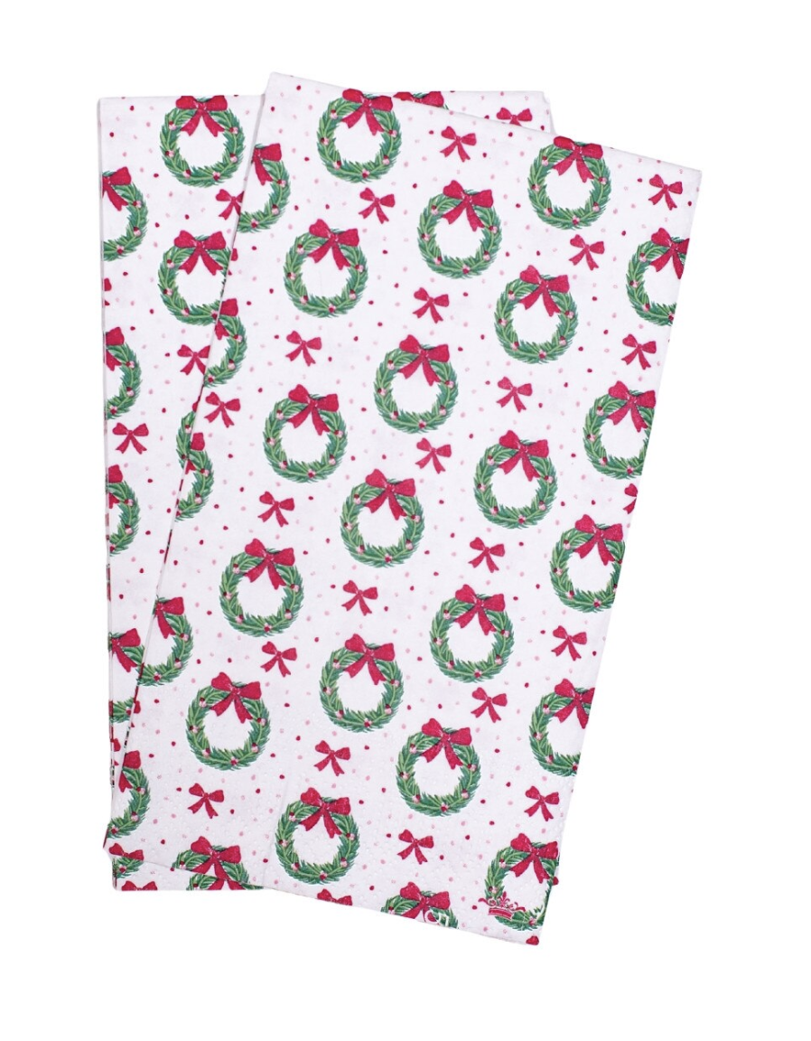 Wreath Guest Towels