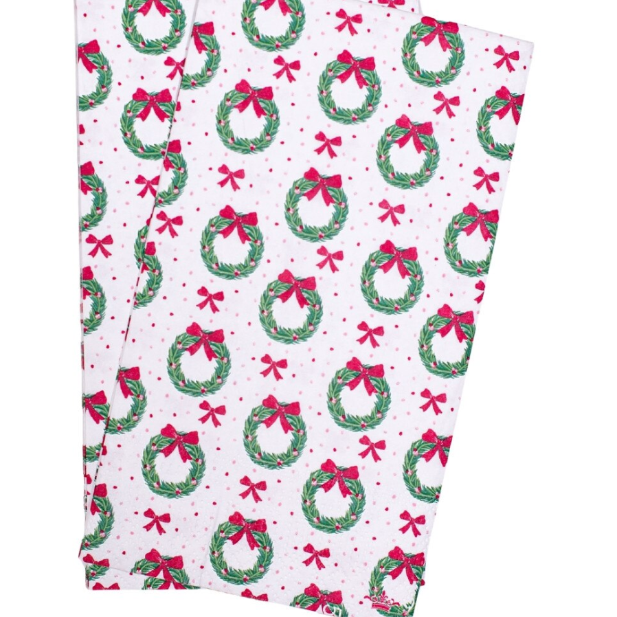 Wreath Guest Towels