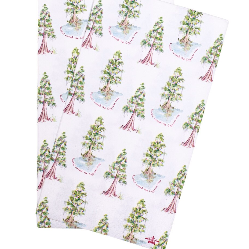 Rockin' Around the Cypress Tree Guest Towels