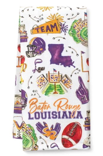 Tailgates in Baton Rouge Towel