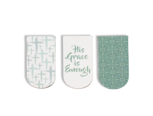 His Grace Magnetic Bookmark Set