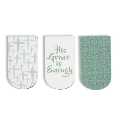 His Grace Magnetic Bookmark Set