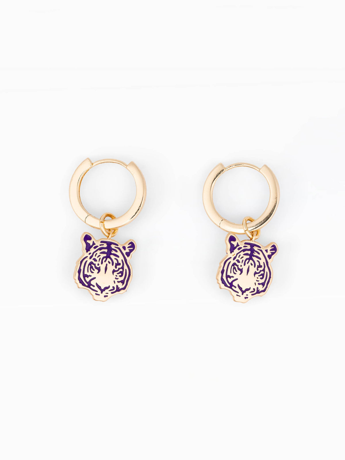 LSU Mike Pendant Earring