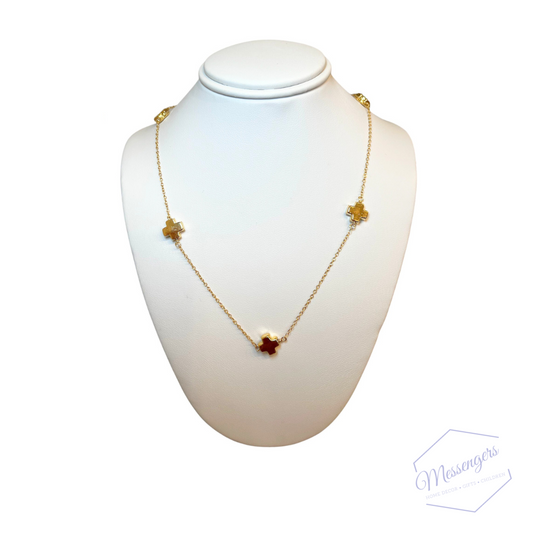 15" Choker Simplicity Chain Gold - Signature Cross Gold