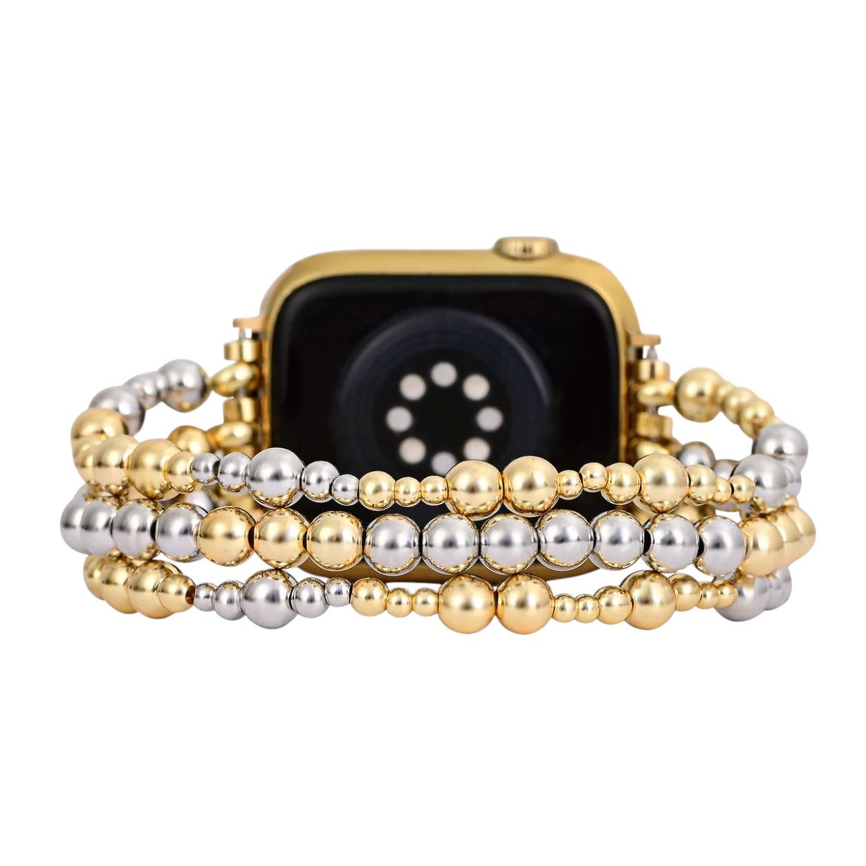 Mixed Metal Apple Watch Strap:
