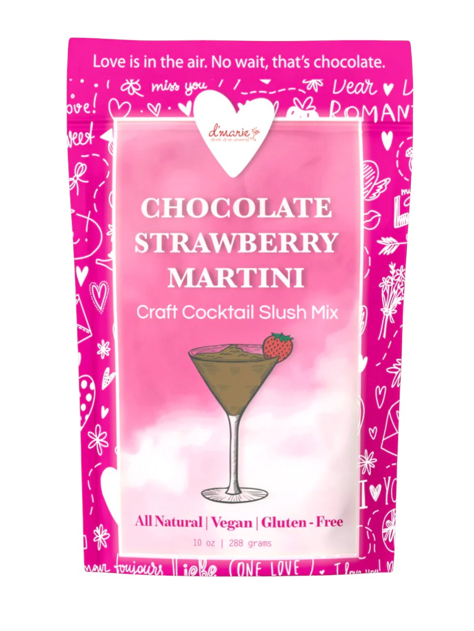 Chocolate Straw-tini Slush Mix