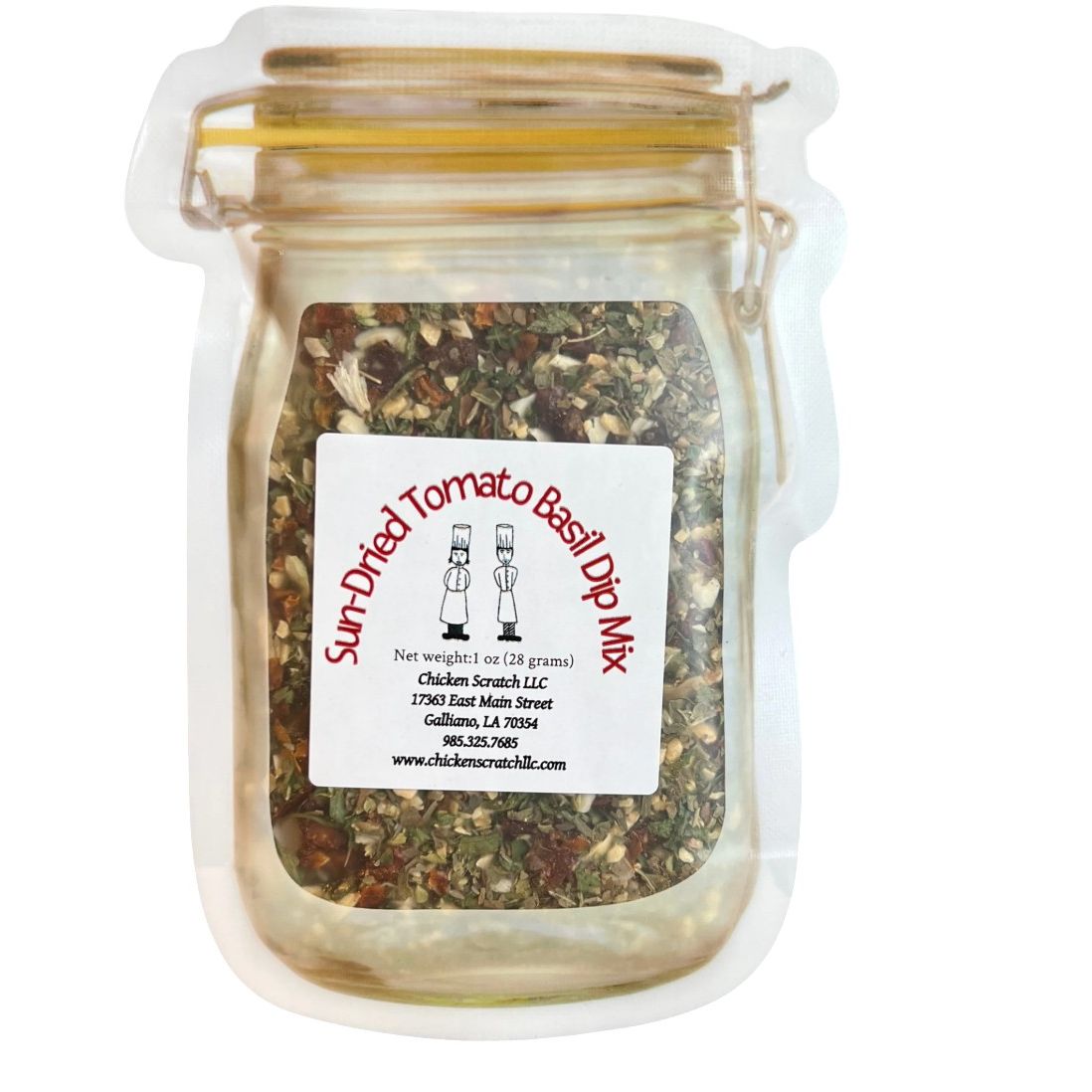 Sun Dried Tomato Basil Dip Mix
