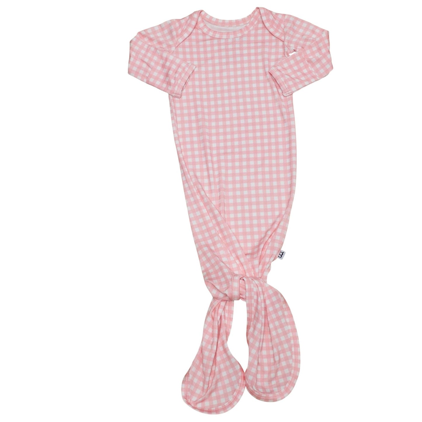 Cottage Gingham Pink Gown