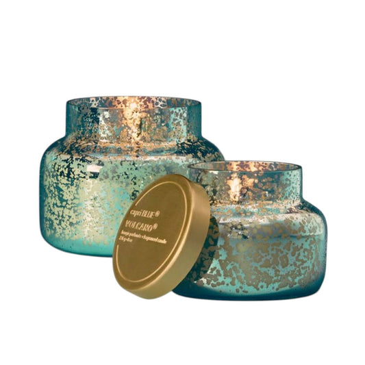Volcano Aqua Opaline Jar - 19 oz
