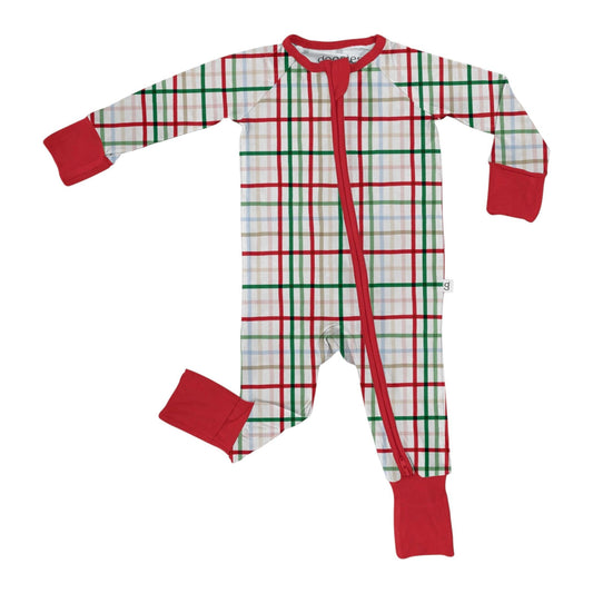 Festive Plaid Zip: