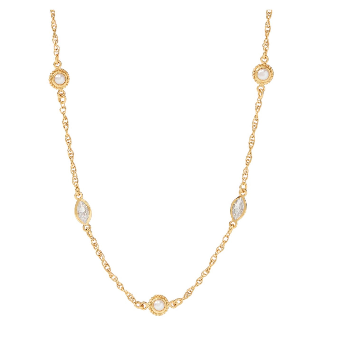 Monaco Delicate Station Necklace