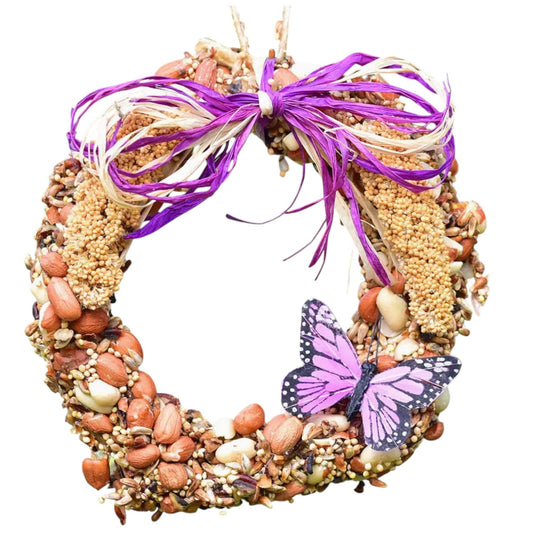 Tweet Birdseed Wreath - 6"