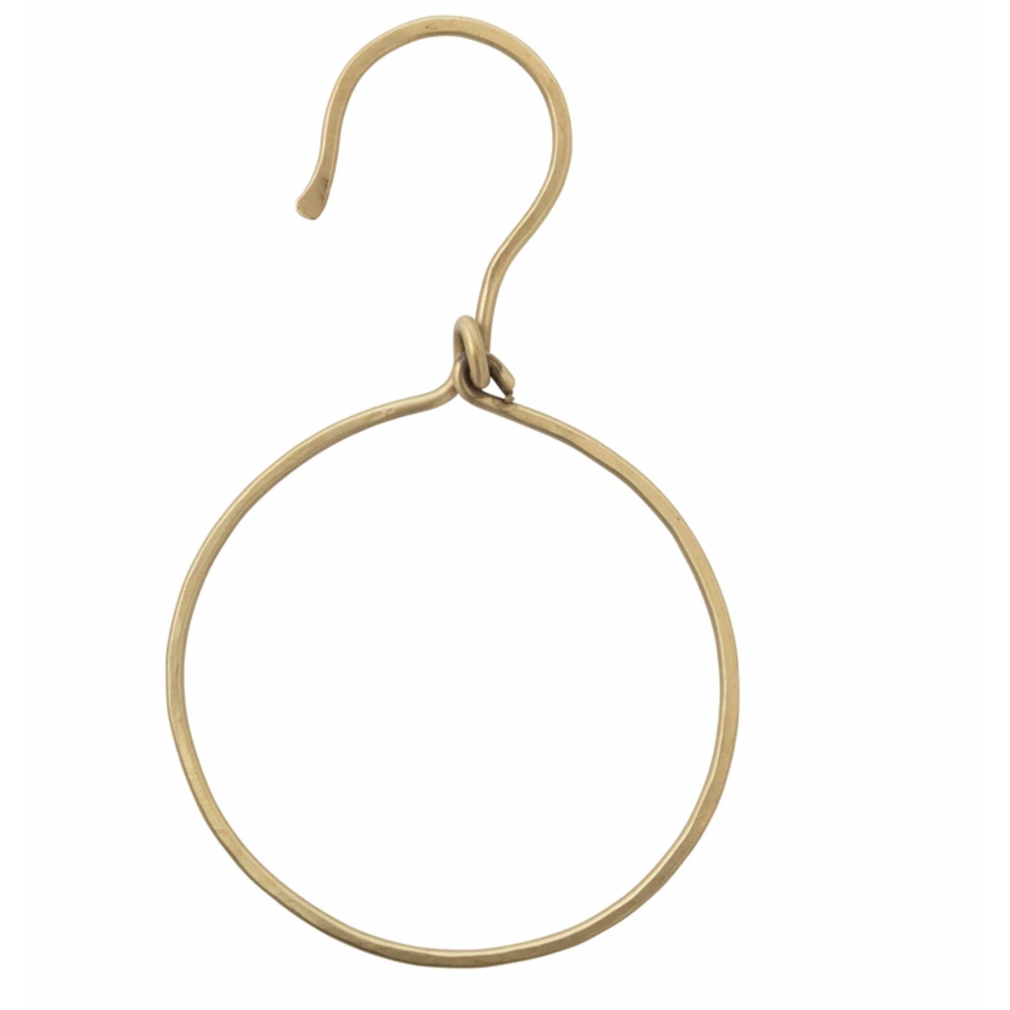 Brass Metal Ring w Hook