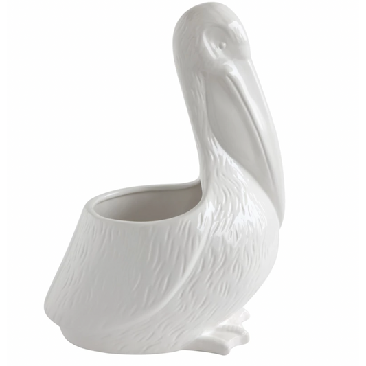 Ceramic Pelican Planter