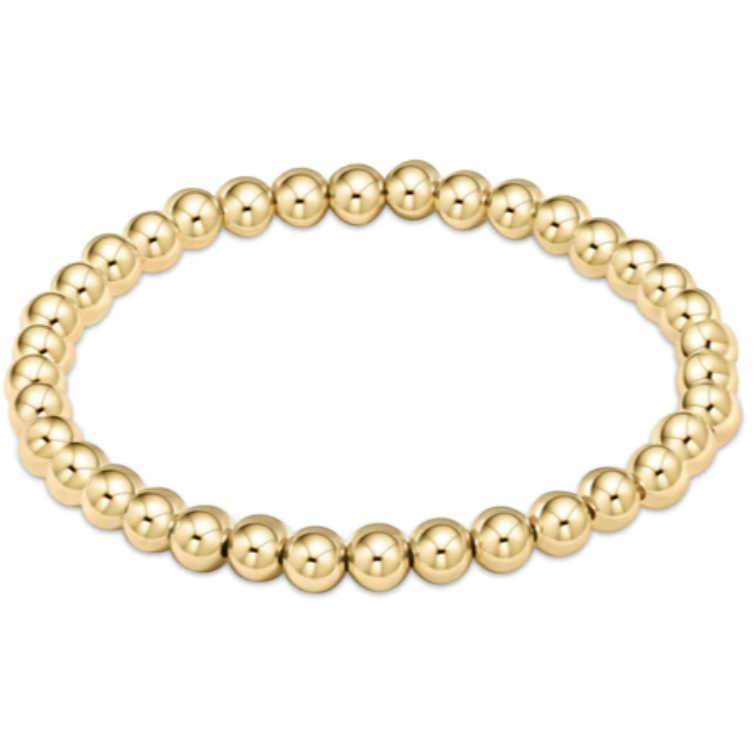 Classic Gold 5mm Bead Bracelet