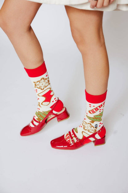 Bonfolk: Gingerbread Cookie Socks