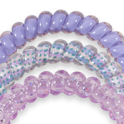 Spiral Hair Coils | Small | Lavender Mist