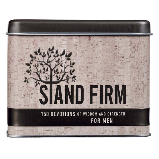 Stand Firm: Cards in Tin