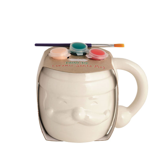 DIY Ceramic Santa Mug