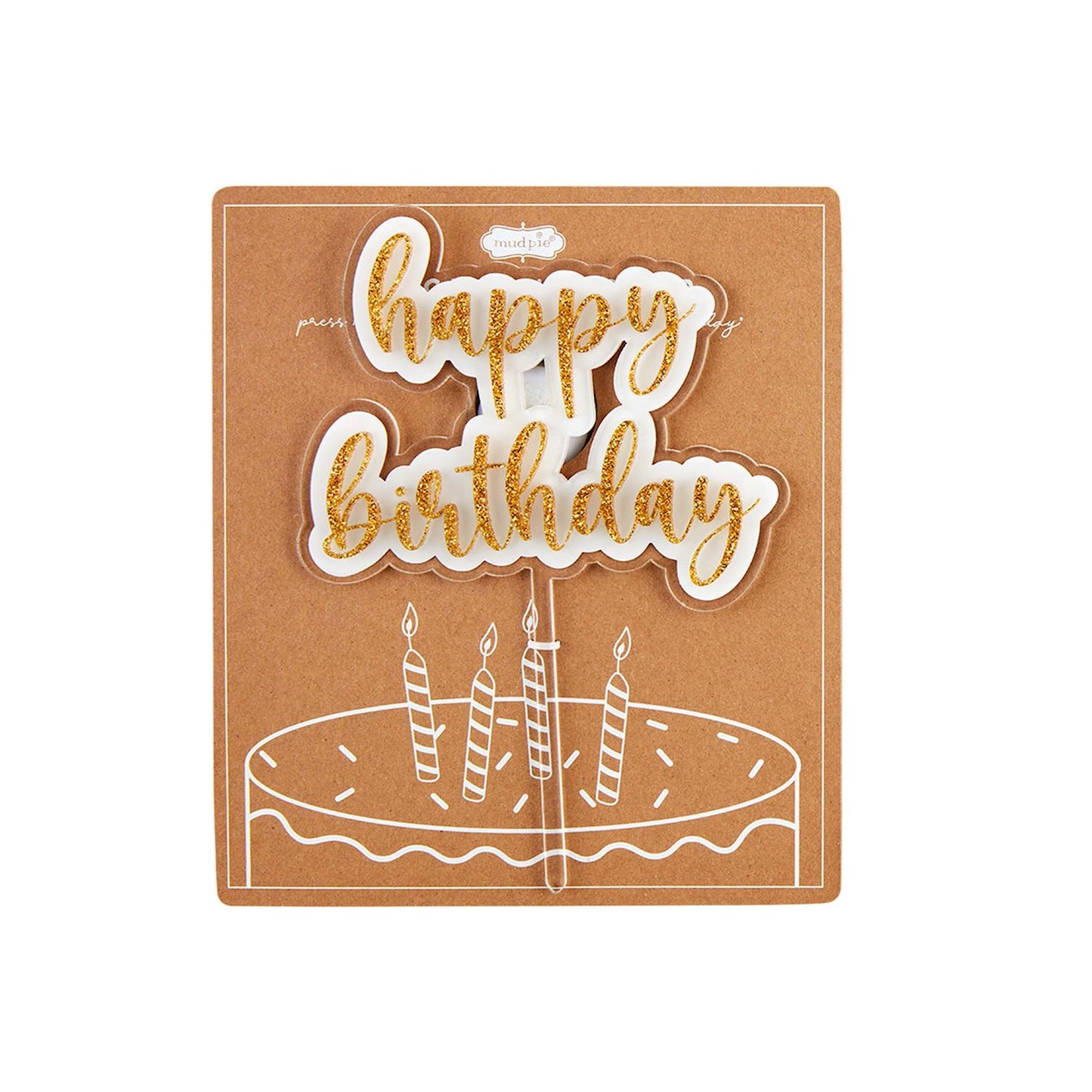 Birthday Cake Topper: