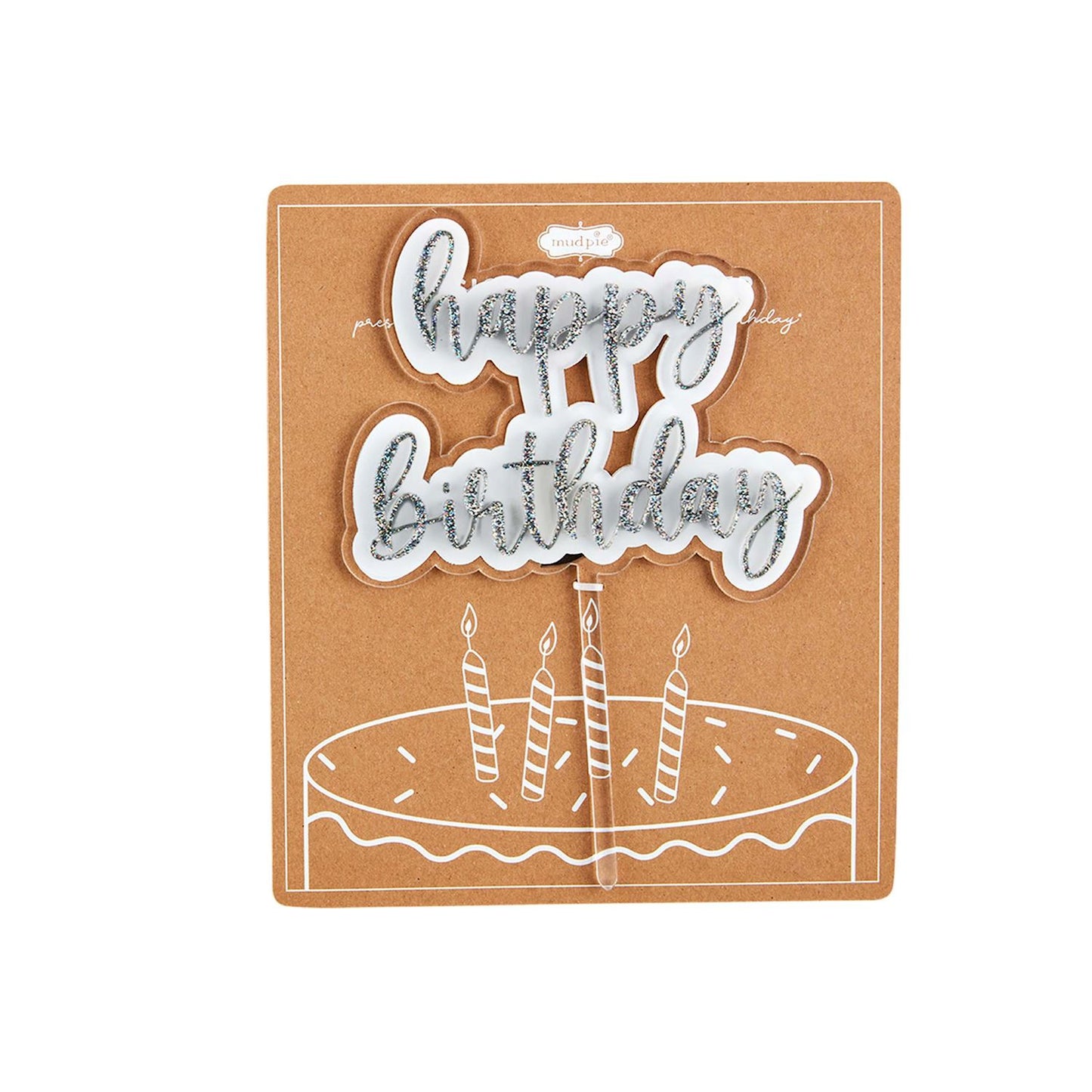 Birthday Cake Topper: