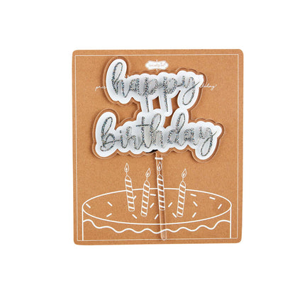 Birthday Cake Topper: