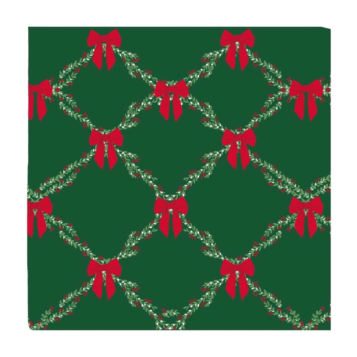 Holiday Trellis Cocktail Napkins