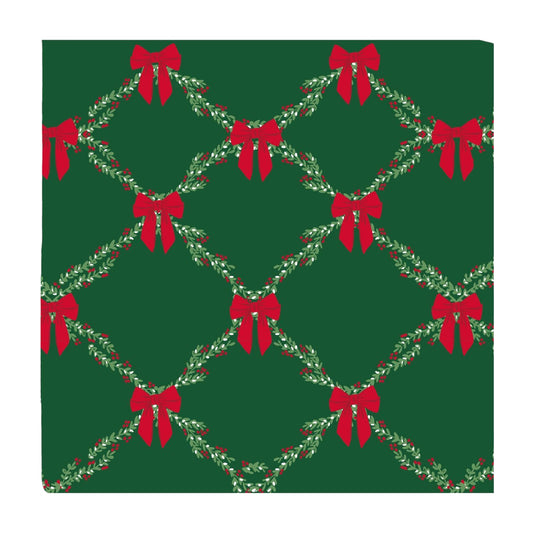 Holiday Trellis Cocktail Napkins