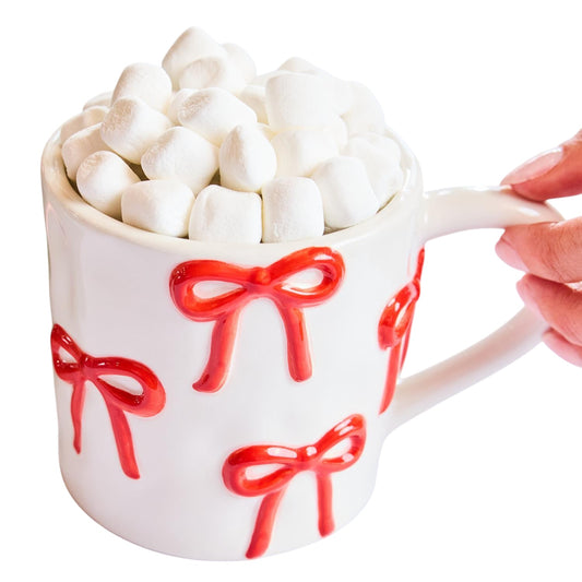 Sculpted Bows Mug