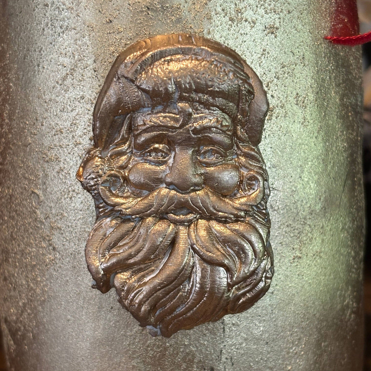 Vintage Intaglio Bell: Santa