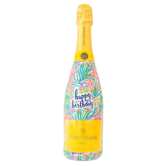 Birthday Floral - Champagne