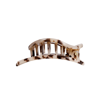 Blonde Tortoise | Medium | Flat Circle Hair Clip