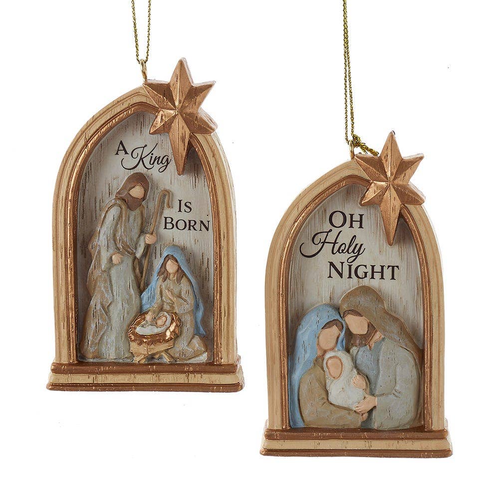 Arch Nativity Ornament