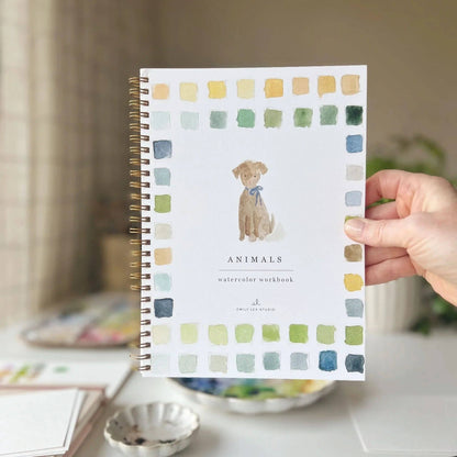 Animals - Watercolor Book w/ Paints