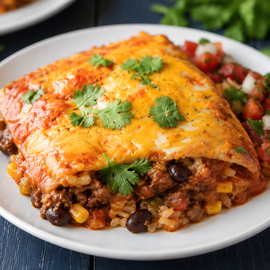 Enchilada Stack: Crock Pot Meal