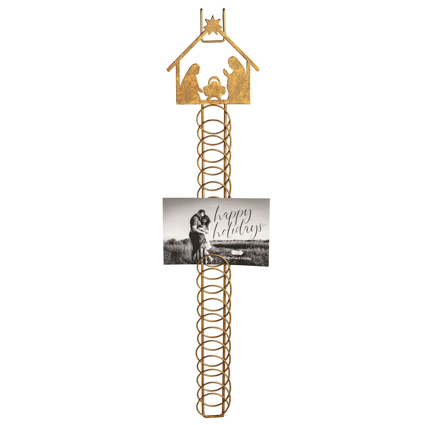 Nativity Holiday Card Holder