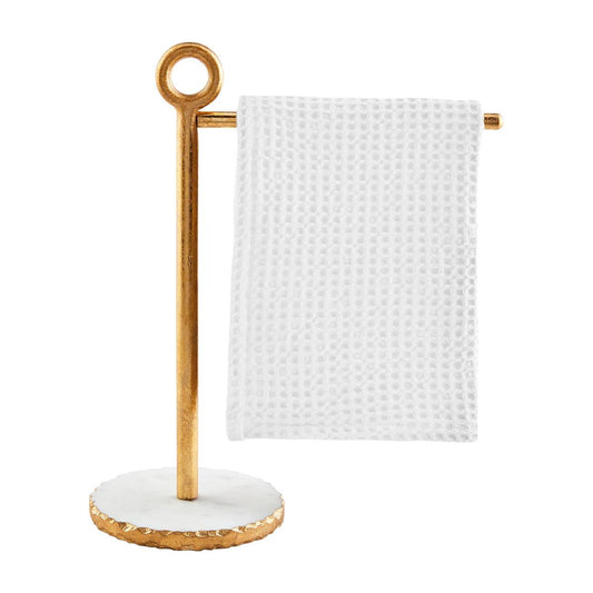 Gold Tea Towel Stand