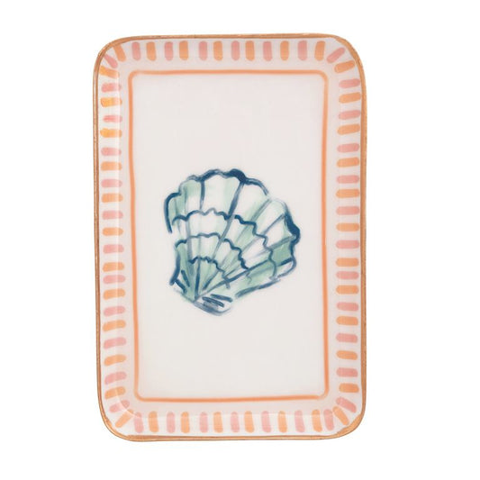 Shell Enamel Tray