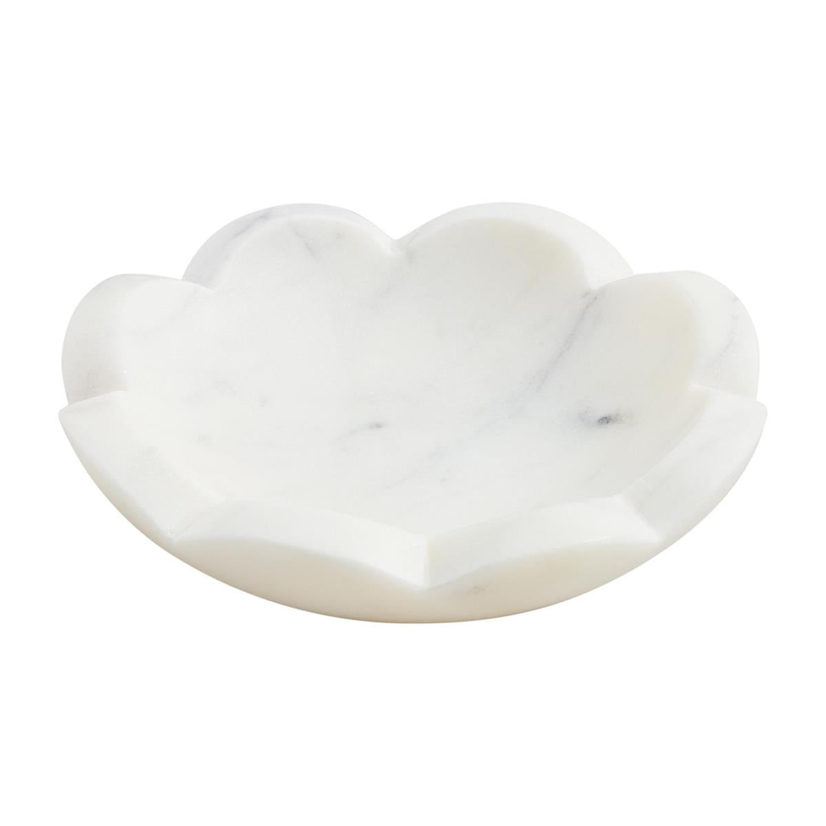 Scalloped Marble Dish w/ Inis Soap