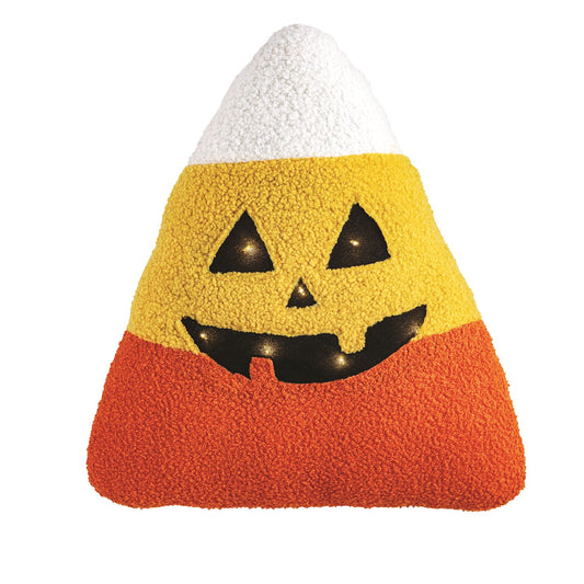 Candy Corn LED Pillow