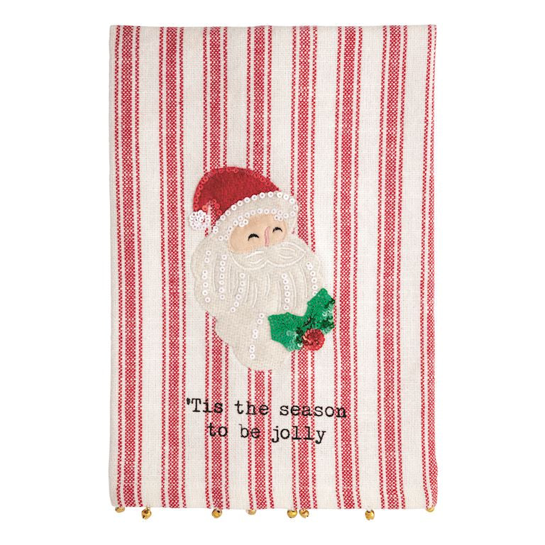 St Nick Sequin Towel