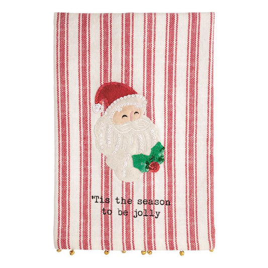 St Nick Sequin Towel