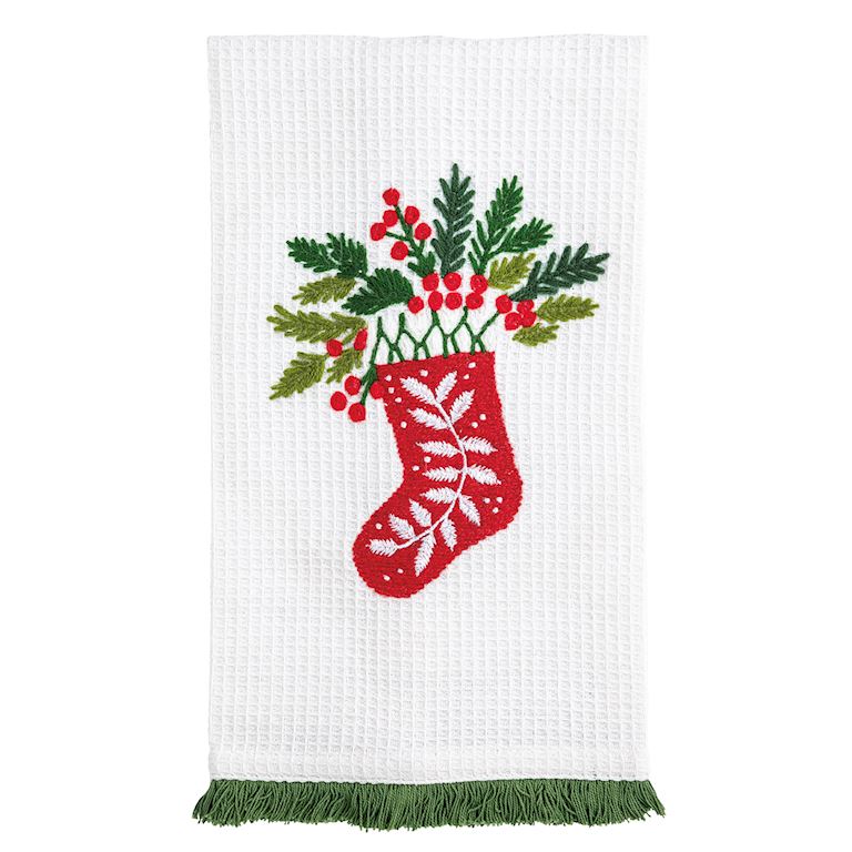 Stocking Waffle Towel